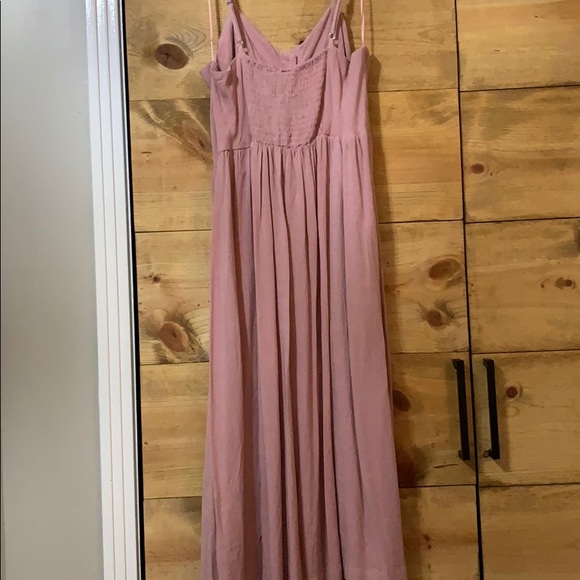 Super cute pink bohemian style sun dress EUC - Picture 4 of 5